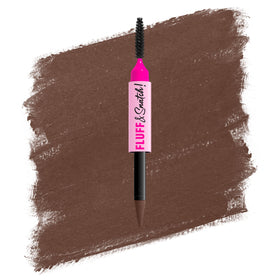 NYX PROFESSIONAL MAKEUP front view of Fluff & Snatch pen shows product look and shade