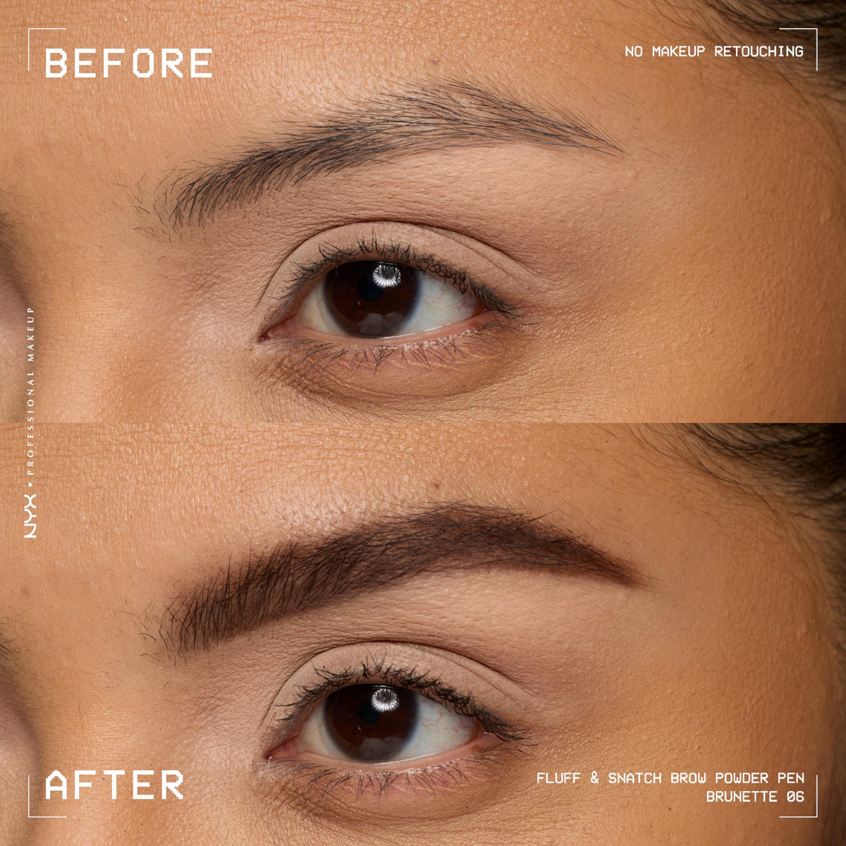 NYX PROFESSIONAL MAKEUP label and ingredient panel for product transparency