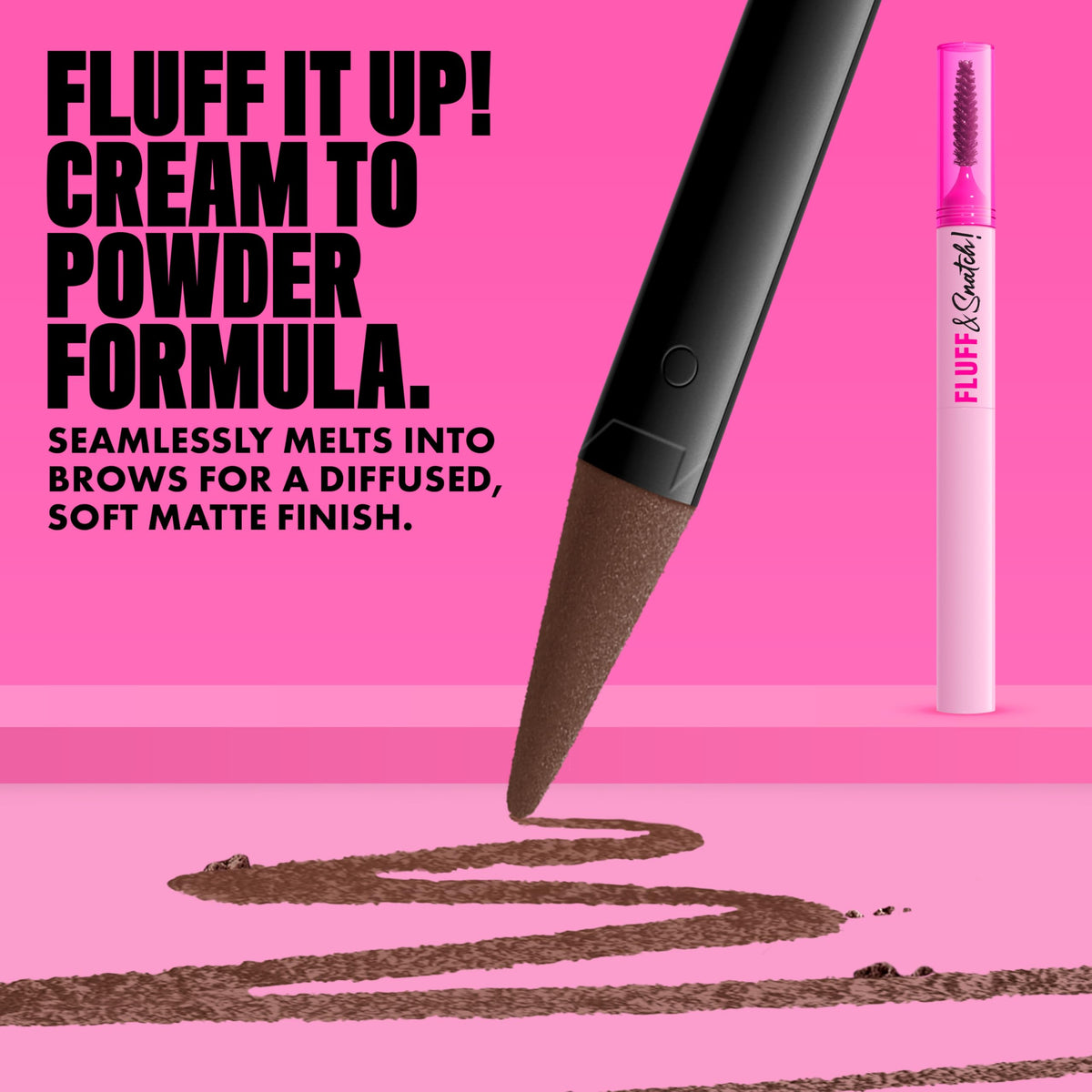 NYX PROFESSIONAL MAKEUP close-up of tapered sponge tip demonstrating precise application