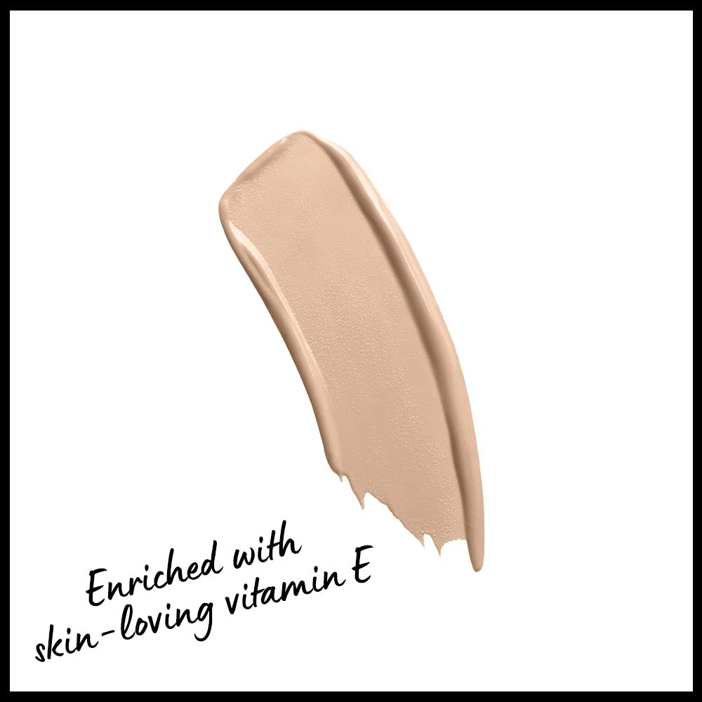 NYX PROFESSIONAL MAKEUP texture close-up showing matte finish and smooth blend