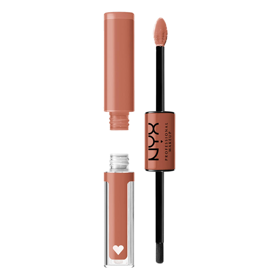 NYX PROFESSIONAL MAKEUP front packaging showing shade Goal Crusher and glossy finish