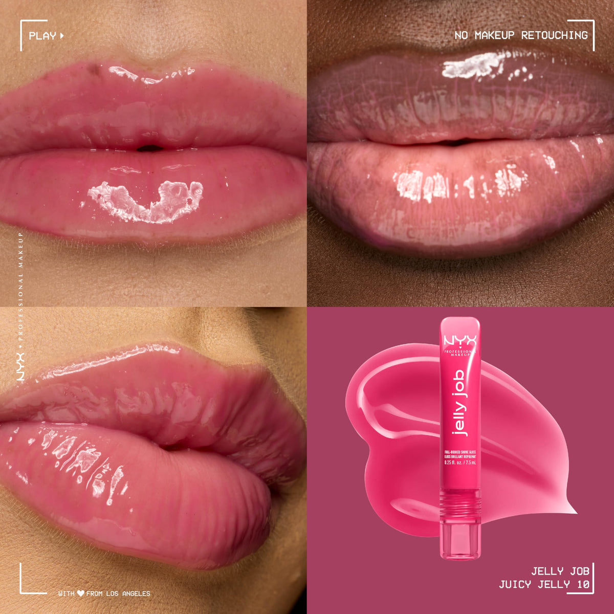 NYX PROFESSIONAL MAKEUP precision spatula applicator close-up for controlled smooth application