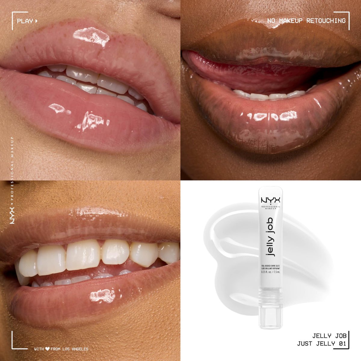 NYX PROFESSIONAL MAKEUP precision spatula applicator demonstrating even product placement benefit