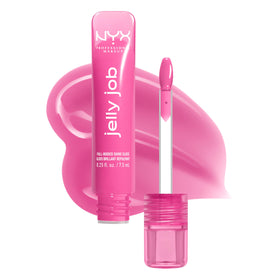NYX PROFESSIONAL MAKEUP front packaging showing jelly gloss tube and color