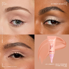 NYX PROFESSIONAL MAKEUP cap and label detail emphasizing product information clarity