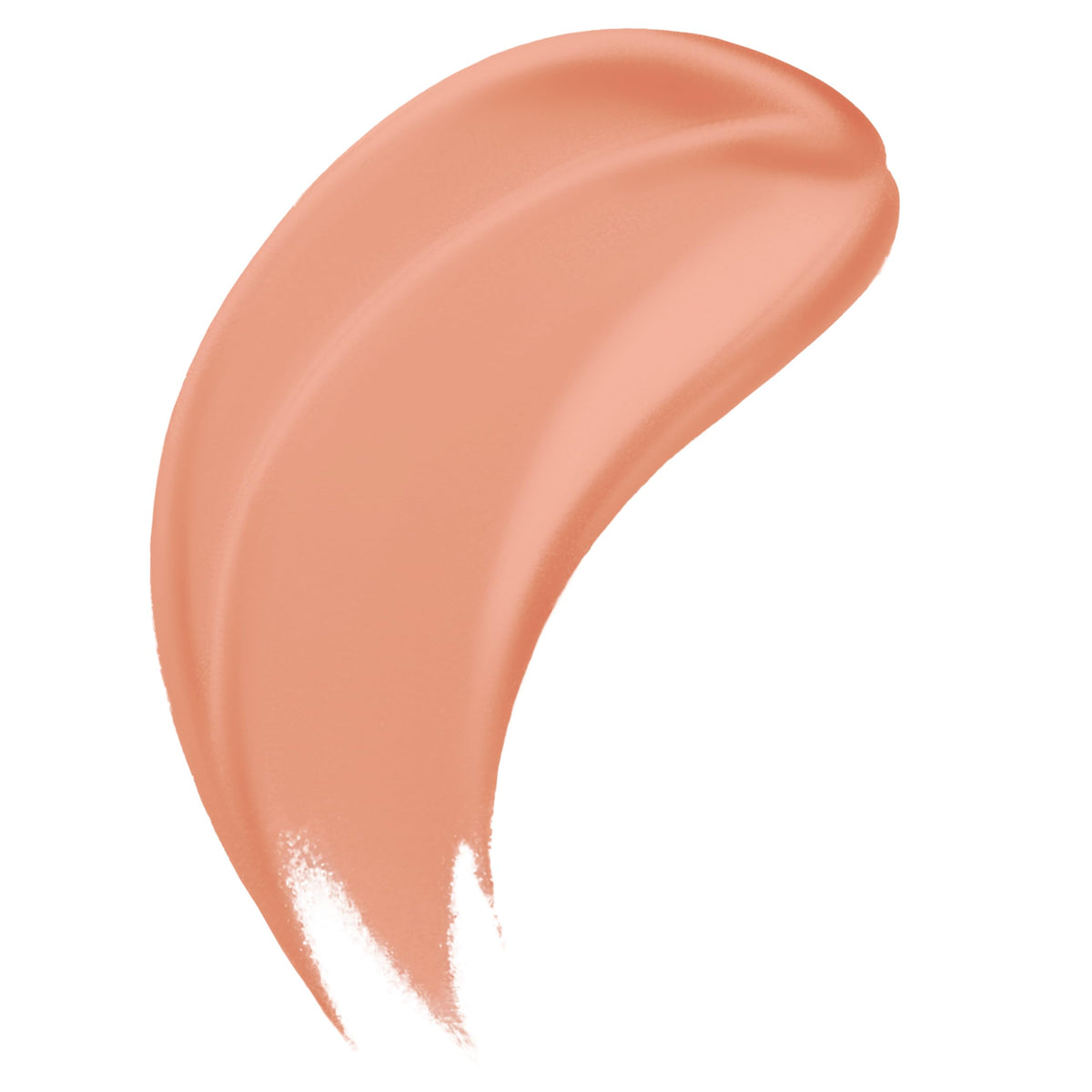 NYX PROFESSIONAL MAKEUP creamy swirl texture close-up highlighting silky application