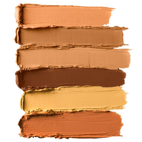 NYX PROFESSIONAL MAKEUP palette in a travel bag offering portable color correction