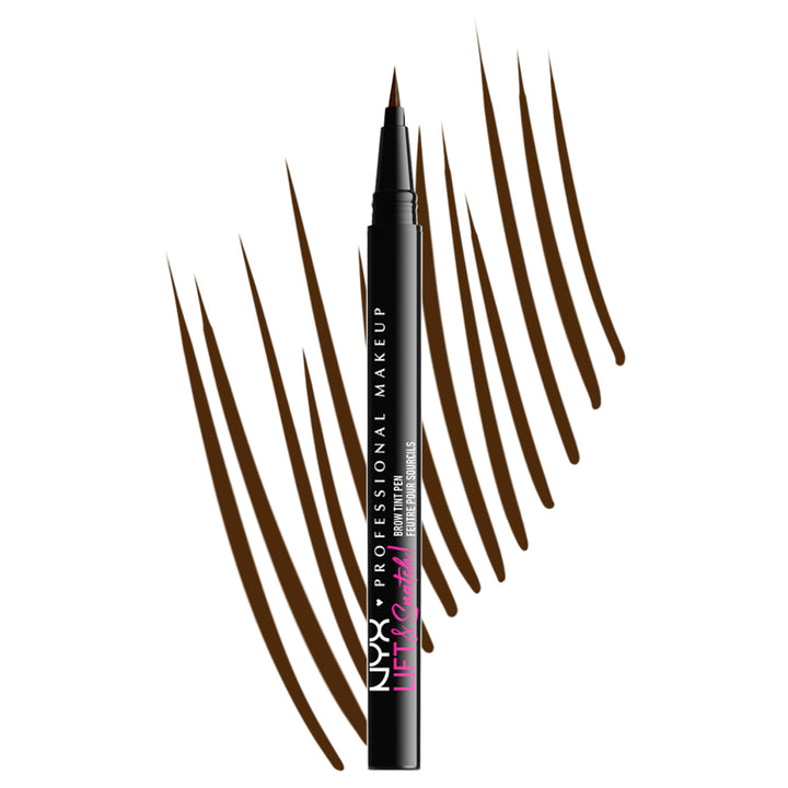 NYX PROFESSIONAL MAKEUP front packaging showing pen and shade for quick selection