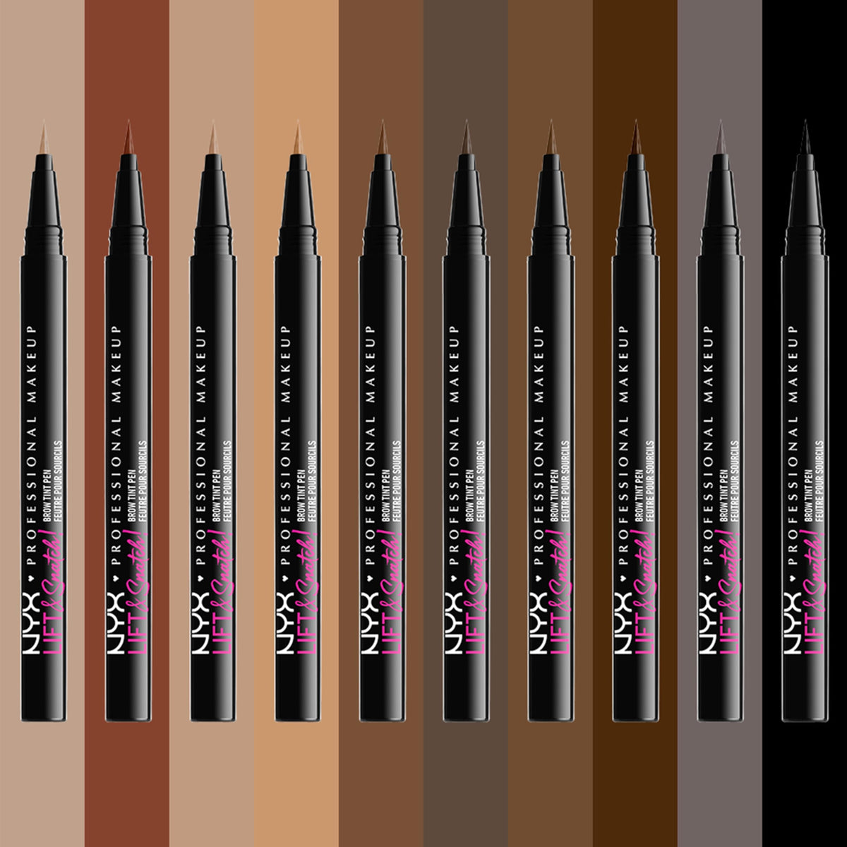 NYX product label with PETA cruelty‑free badge highlighting ethical benefit