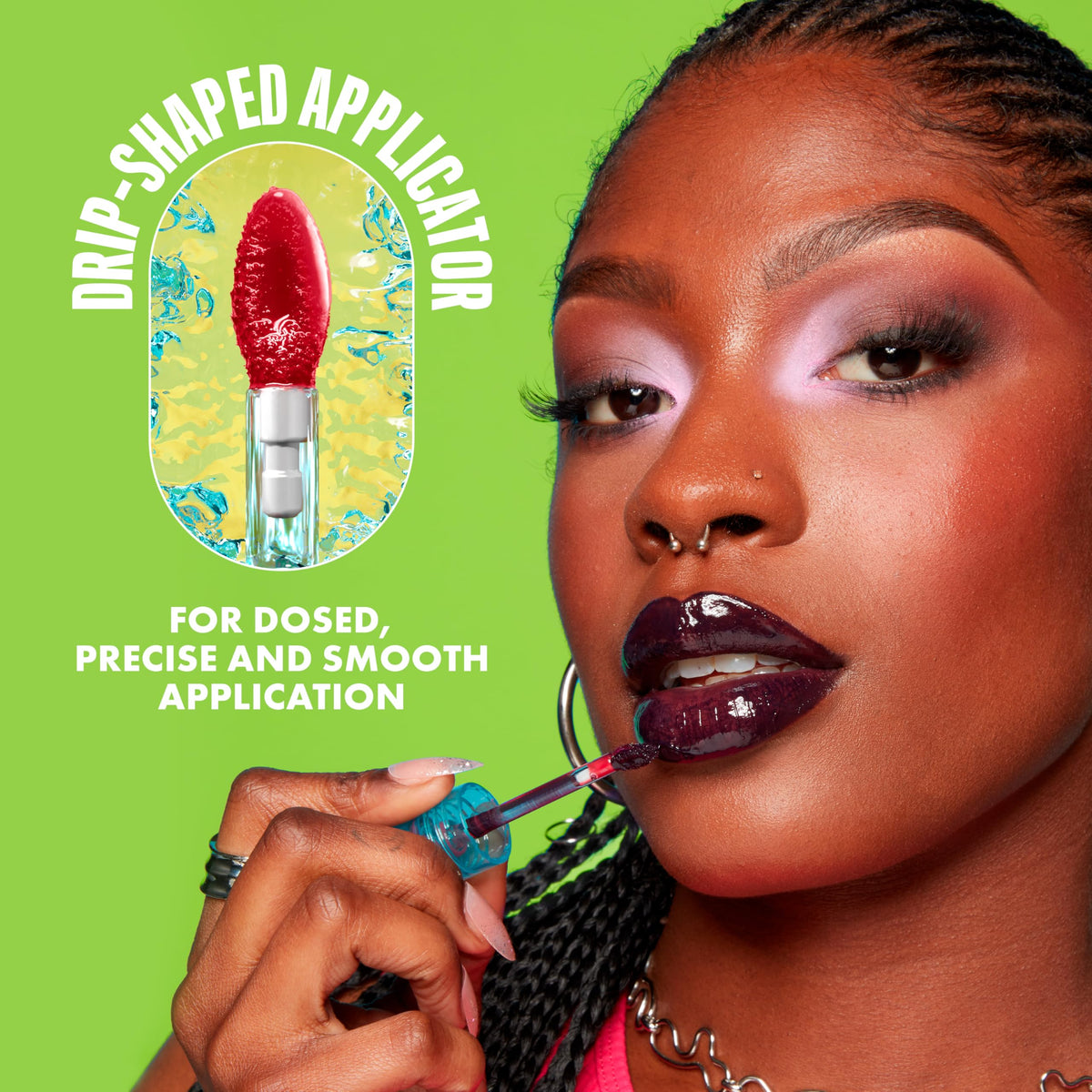 NYX PROFESSIONAL MAKEUP flat-lay of multiple Lip IV shades showing color range convenience