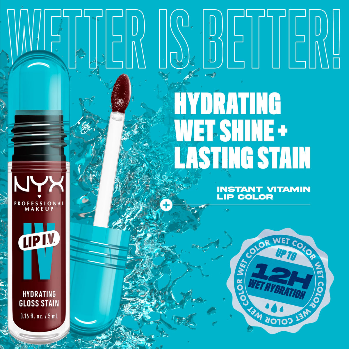 NYX PROFESSIONAL MAKEUP texture swipe on arm showing pigment depth and buildability
