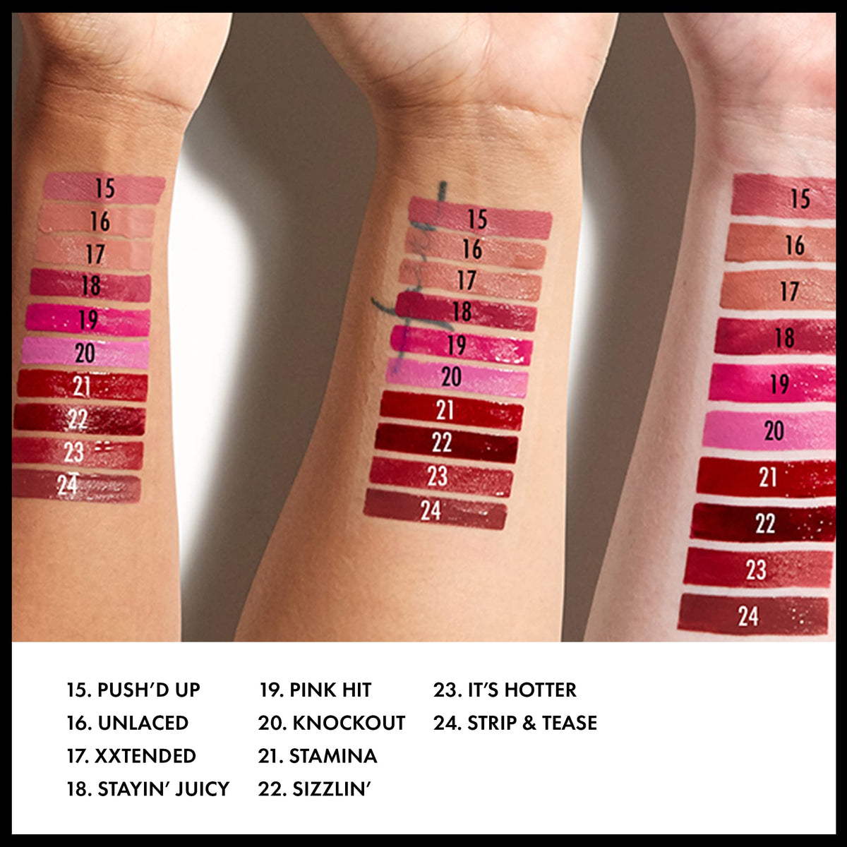 NYX PROFESSIONAL MAKEUP tube label close-up highlighting shade name and vegan, cruelty-free claim