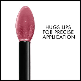 NYX PROFESSIONAL MAKEUP Maxx Out on lips demonstrates matte finish and definition
