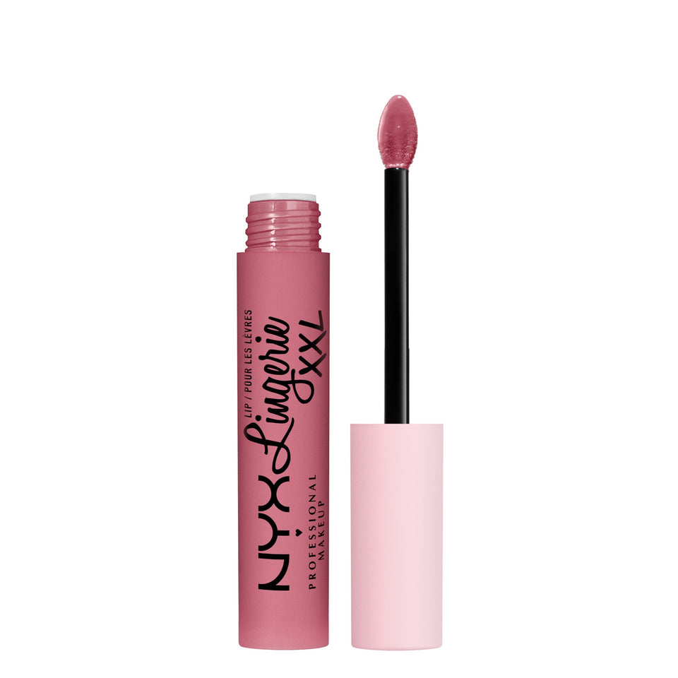 NYX PROFESSIONAL MAKEUP Maxx Out packaging front shows shade and benefits