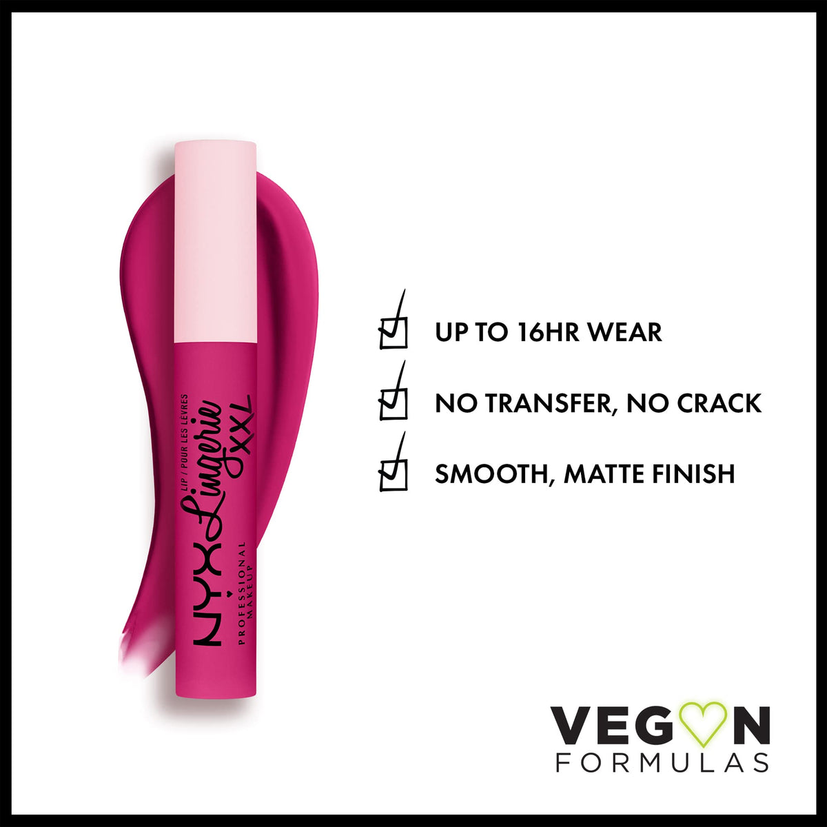 NYX PROFESSIONAL MAKEUP applicator wand displaying precise tip for neat application
