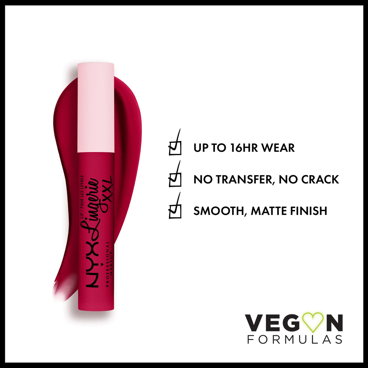 NYX PROFESSIONAL MAKEUP doe-foot applicator poised for precise, effortless application