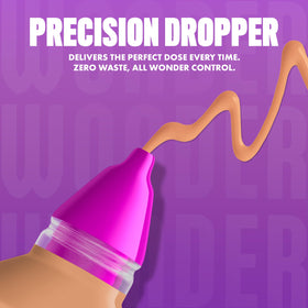 NYX Professional Makeup applying foundation with sponge for seamless, streak-free finish