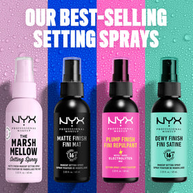 NYX PROFESSIONAL MAKEUP droplet texture illustrating lightweight, fast-dry formula