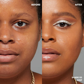 NYX PROFESSIONAL MAKEUP close-up texture of creams demonstrating smooth blendability