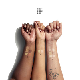 NYX PROFESSIONAL MAKEUP applying contour shade to cheek for defined sculpting