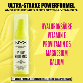 NYX PROFESSIONAL MAKEUP close-up of gel texture highlighting lightweight hydration feel