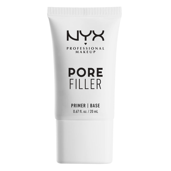 NYX PROFESSIONAL MAKEUP front packaging showing tube and cap, clear benefit of priming skin