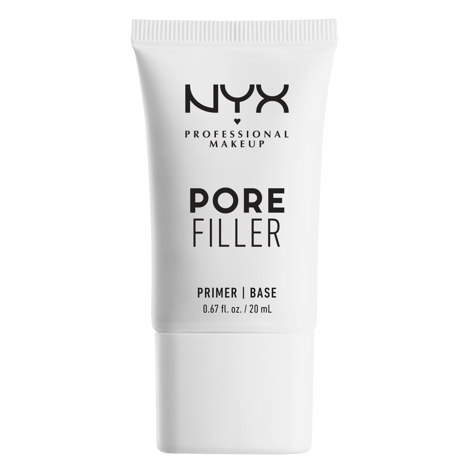 NYX PROFESSIONAL MAKEUP front packaging showing tube and cap, clear benefit of priming skin