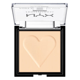 NYX PROFESSIONAL MAKEUP open pan in Fair reveals sheer, buildable shade for natural coverage