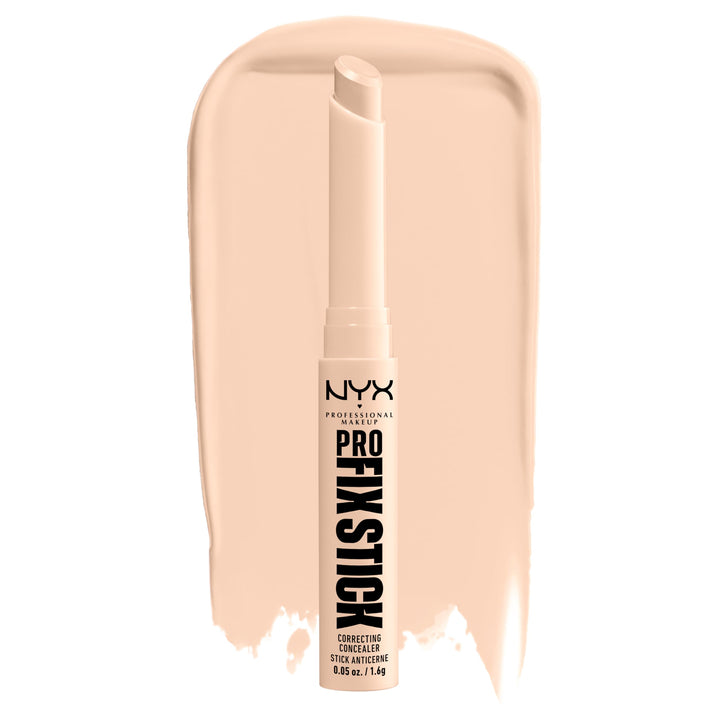 NYX Pro Fix Stick front packaging showing shade and stick tip for easy identification