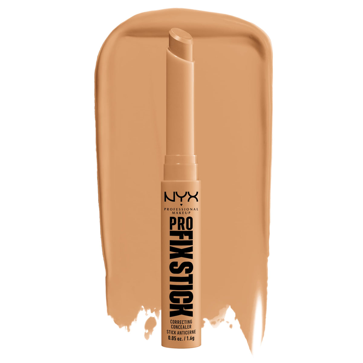 NYX PROFESSIONAL MAKEUP front packaging showing product and shade for quick selection
