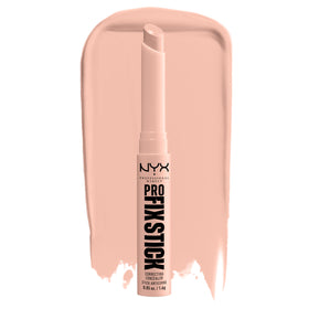 NYX PROFESSIONAL MAKEUP pink stick front packaging showing product name and shade