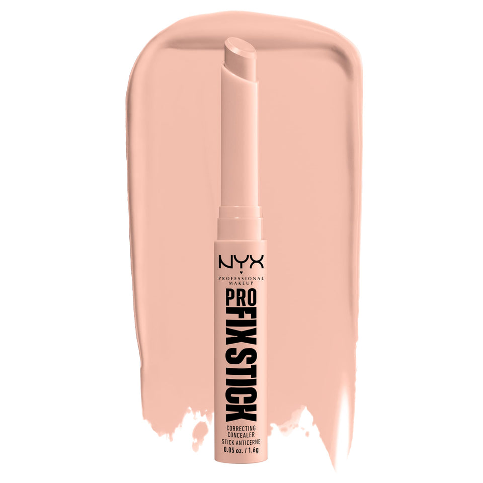 NYX PROFESSIONAL MAKEUP pink stick front packaging showing product name and shade