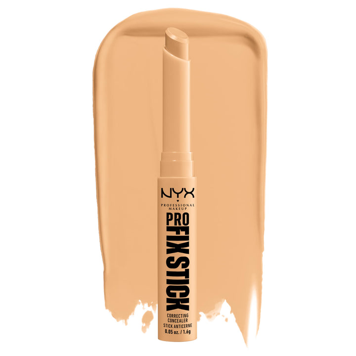 NYX PROFESSIONAL MAKEUP Pro Fix Stick front packaging shows shade and benefit