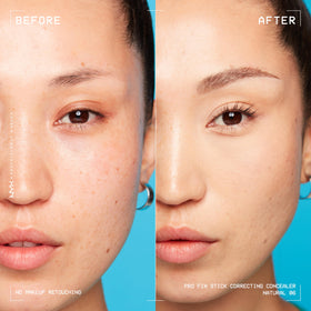 NYX PROFESSIONAL MAKEUP creamy texture close-up highlighting hyaluronic glide and smooth blendability