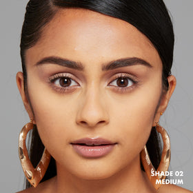 NYX PROFESSIONAL MAKEUP close-up of cream texture, shows blendable coverage
