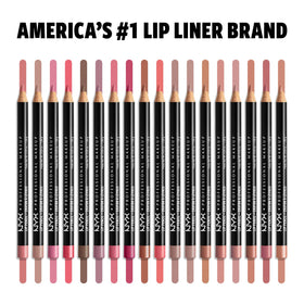 NYX PROFESSIONAL MAKEUP pencil beside ruler showing compact travel-friendly size