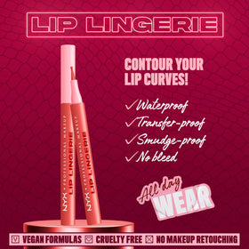 NYX PROFESSIONAL MAKEUP ballpoint felt tip close-up for precise, curve-hugging application benefit: accuracy
