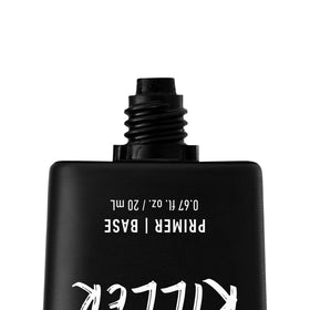 NYX PROFESSIONAL MAKEUP tube next to coin showing compact size for travel convenience