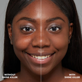 NYX PROFESSIONAL MAKEUP texture closeup highlighting lightweight mattifying formula benefit