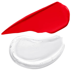 NYX PROFESSIONAL MAKEUP model wearing Rebel In Red, vivid long-lasting look