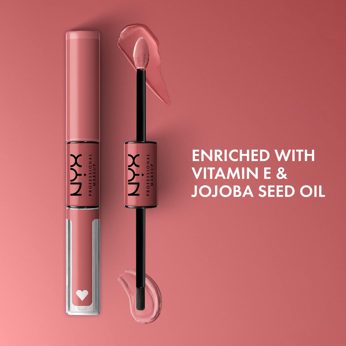 NYX PROFESSIONAL MAKEUP applicator wand close-up showing smooth precise application benefit