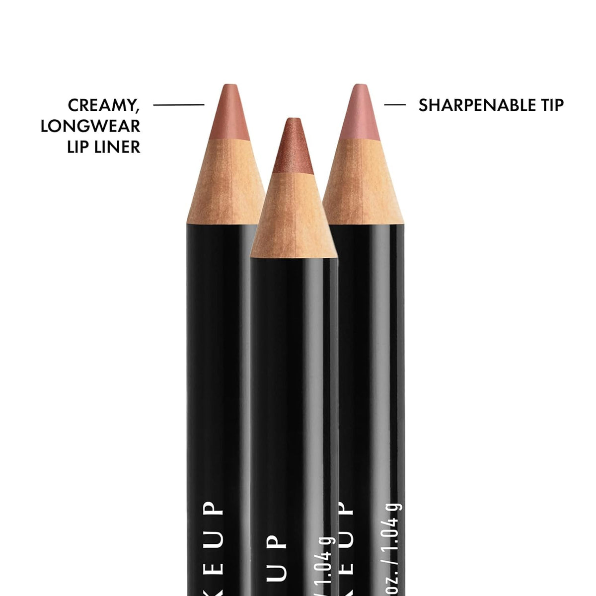 NYX PROFESSIONAL MAKEUP close-up of slim pencil tip for precise lining benefit