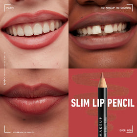 NYX PROFESSIONAL MAKEUP application on lips demonstrating smooth glide and defined edge
