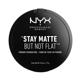 NYX PROFESSIONAL MAKEUP sponge pressing powder demonstrating buildable coverage and on-the-go use
