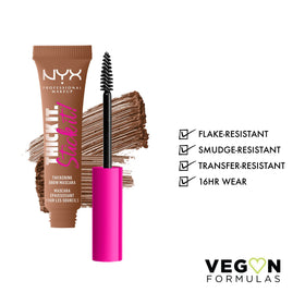 NYX PROFESSIONAL MAKEUP wand close-up demonstrating precision application and tapered tip