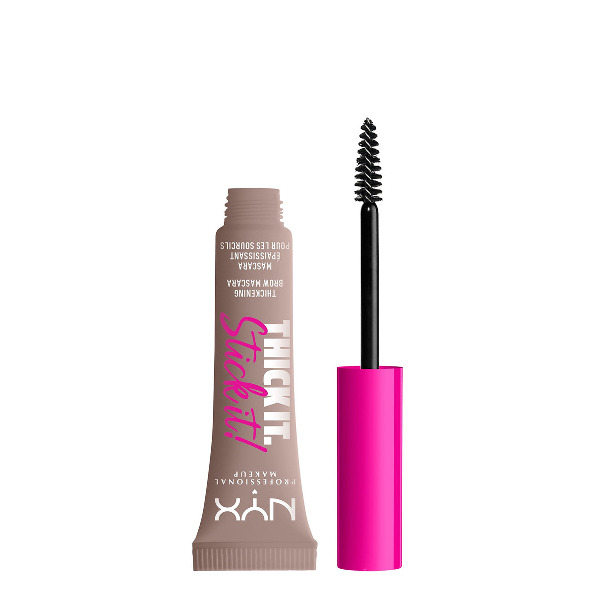 NYX PROFESSIONAL MAKEUP front packaging showing Cool Blonde shade and benefits