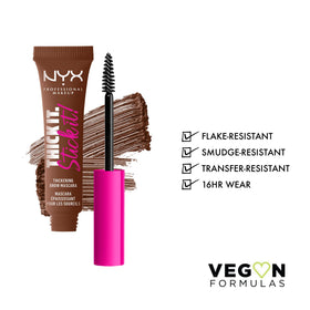NYX PROFESSIONAL MAKEUP wand close-up displaying precise applicator and control