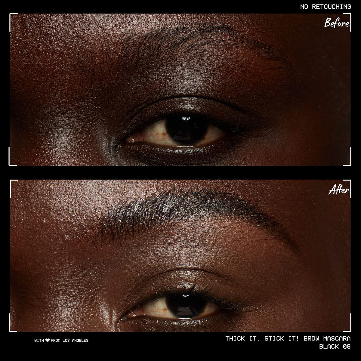 NYX PROFESSIONAL MAKEUP gel texture with visible fibers to build natural volume