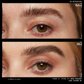 NYX PROFESSIONAL MAKEUP texture swatch showing fiber tint and buildable coverage