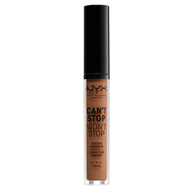 NYX PROFESSIONAL MAKEUP product in a makeup routine illustrating longwear benefit